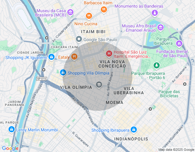 Imóvel no mapa