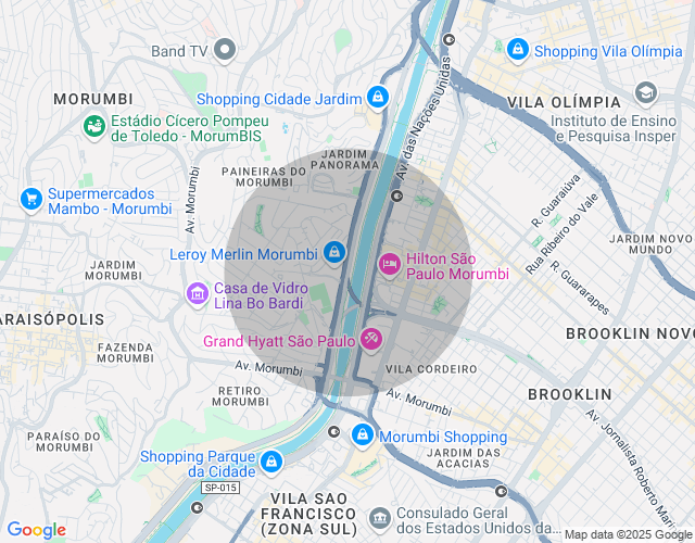 Imóvel no mapa