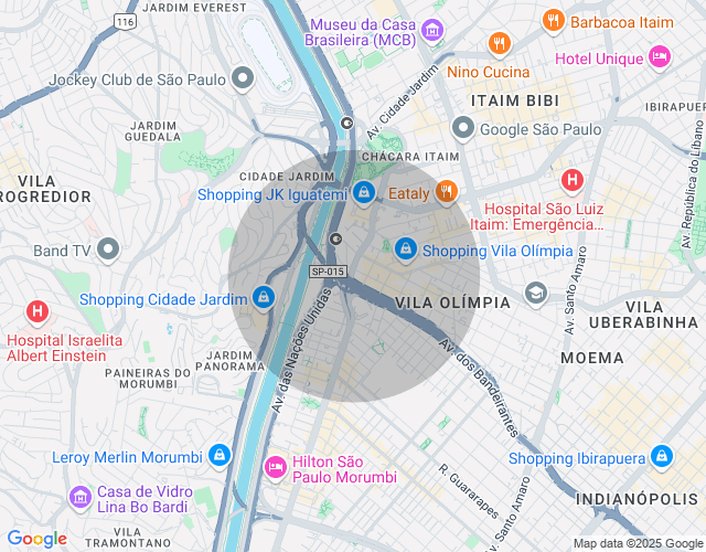 Imóvel no mapa