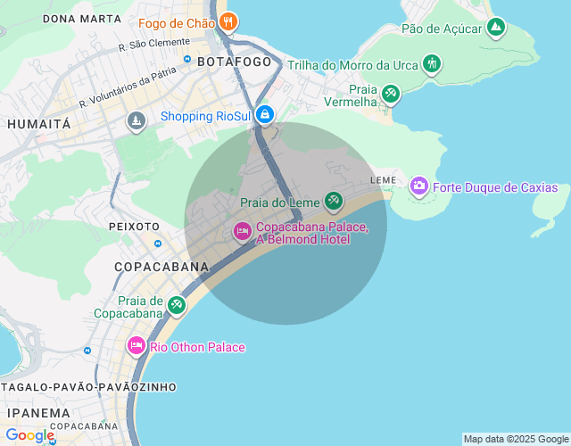 Imóvel no mapa