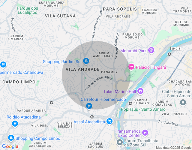 Imóvel no mapa