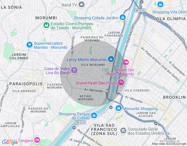 Imóvel no mapa