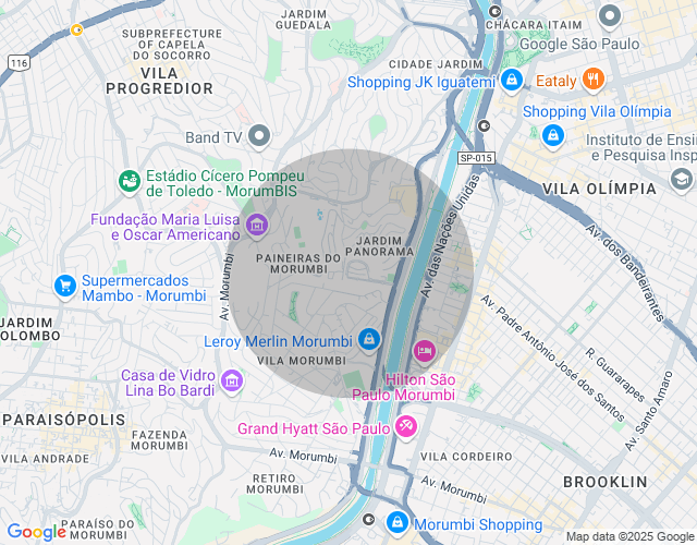 Imóvel no mapa