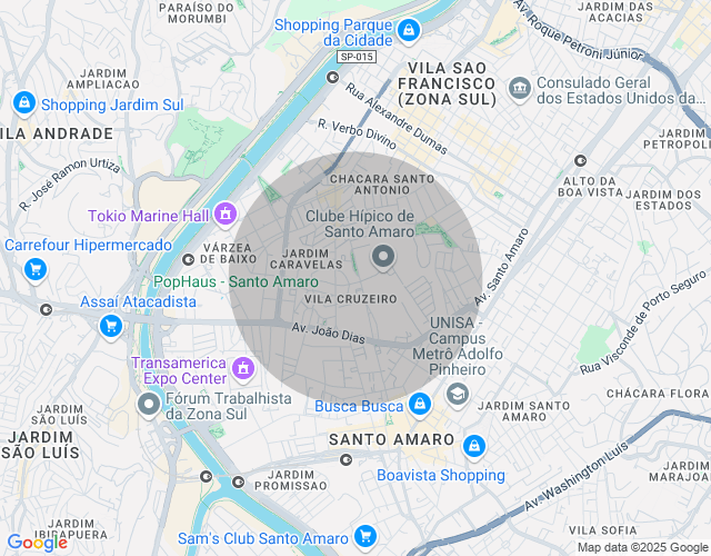 Imóvel no mapa
