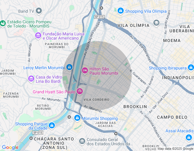 Imóvel no mapa