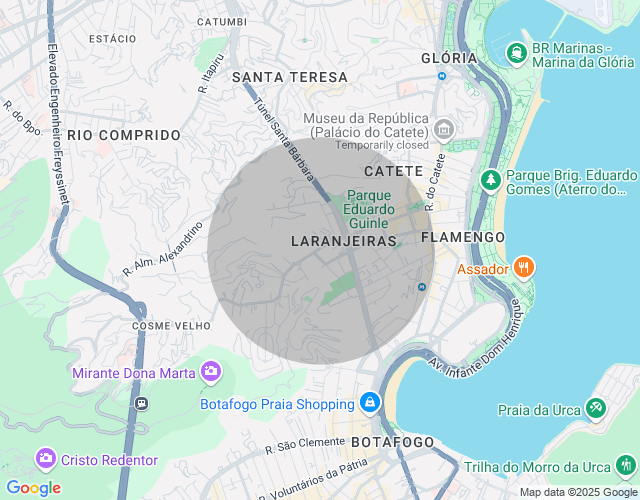 Imóvel no mapa