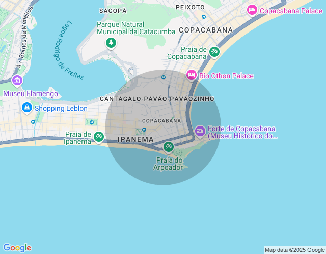 Imóvel no mapa
