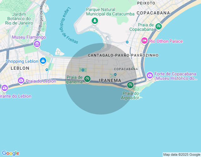 Imóvel no mapa