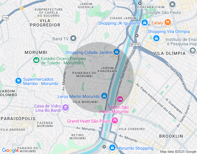 Imóvel no mapa