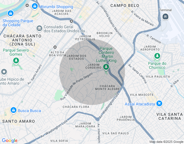 Imóvel no mapa