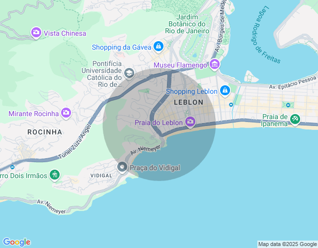 Imóvel no mapa