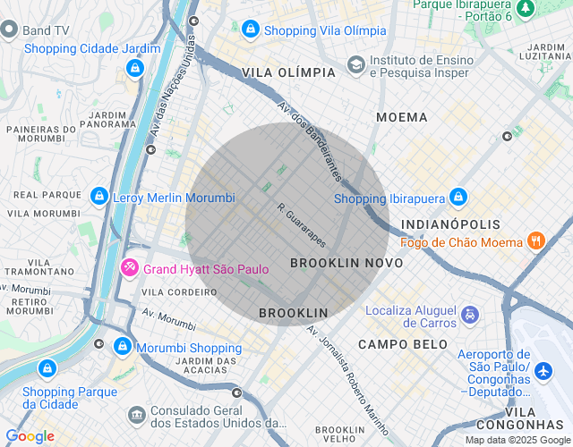 Imóvel no mapa