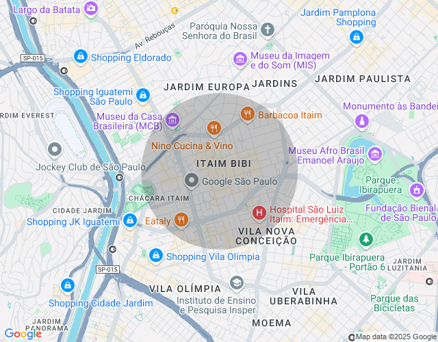 Imóvel no mapa