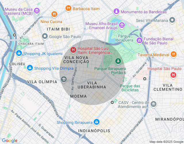 Imóvel no mapa