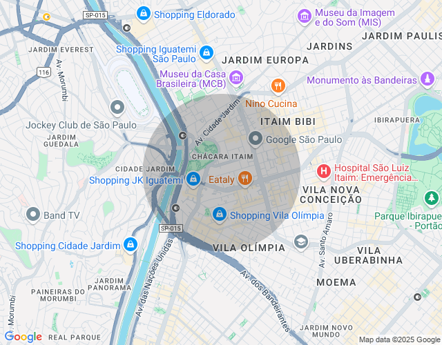 Imóvel no mapa