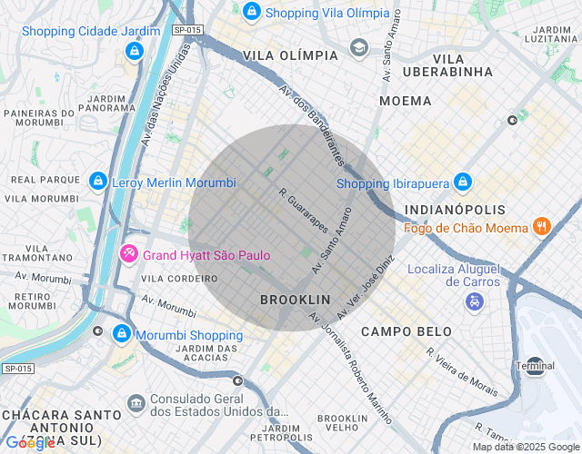 Imóvel no mapa