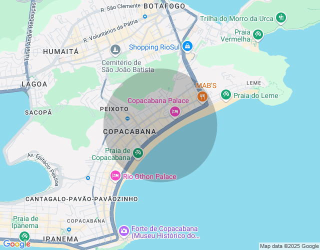 Imóvel no mapa
