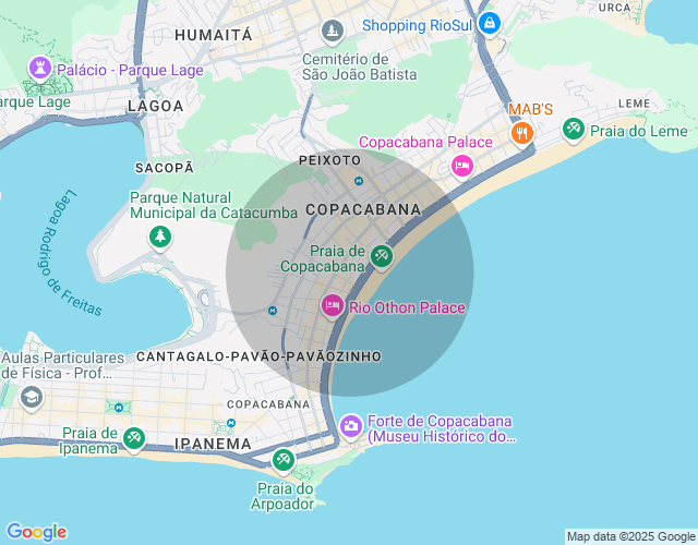 Imóvel no mapa