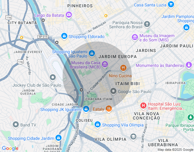 Imóvel no mapa