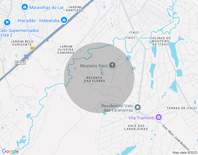 Imóvel no mapa