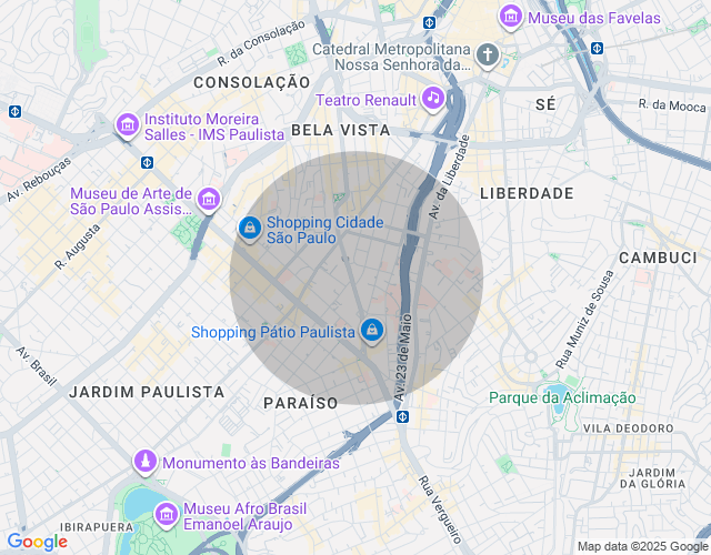 Imóvel no mapa