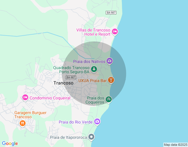 Imóvel no mapa
