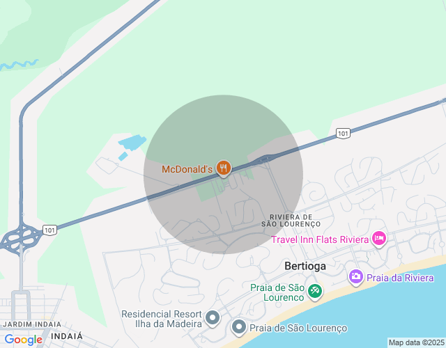 Imóvel no mapa