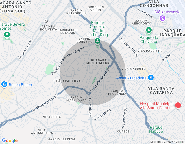 Imóvel no mapa