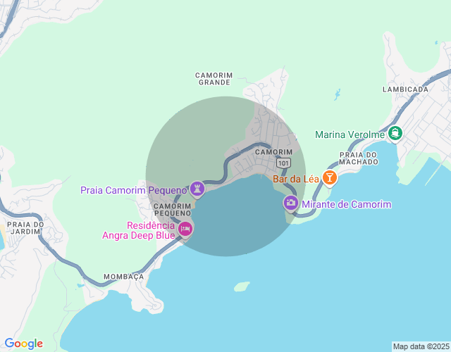 Imóvel no mapa