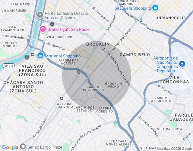 Imóvel no mapa