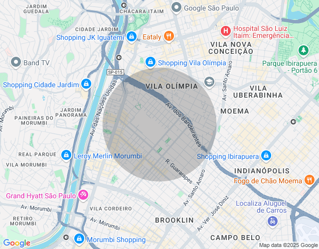 Imóvel no mapa