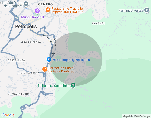 Imóvel no mapa