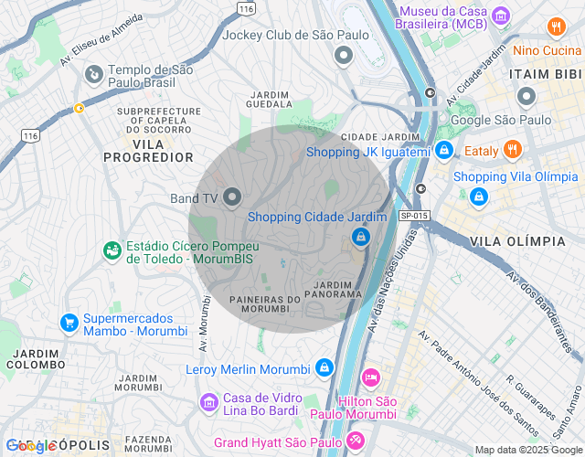 Imóvel no mapa