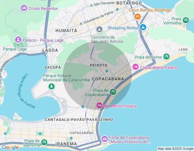 Imóvel no mapa