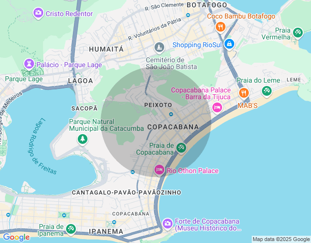 Imóvel no mapa