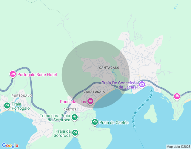 Imóvel no mapa