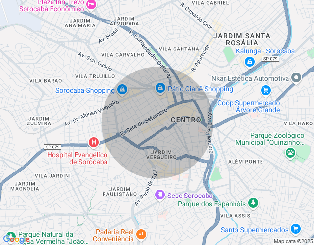 Imóvel no mapa