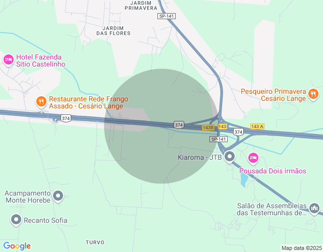 Imóvel no mapa