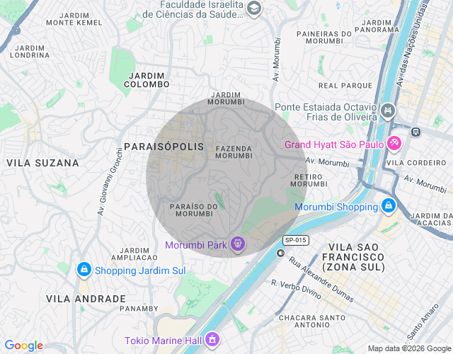 Imóvel no mapa