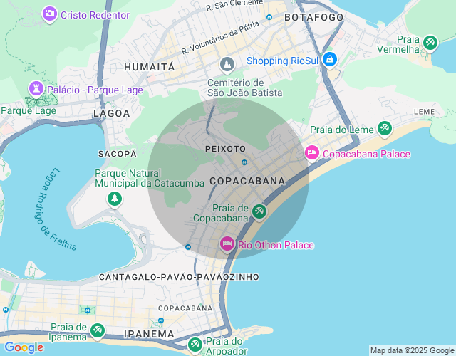 Imóvel no mapa
