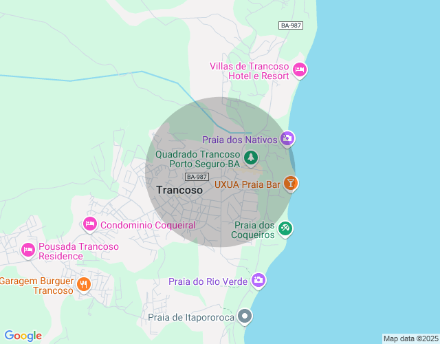 Imóvel no mapa