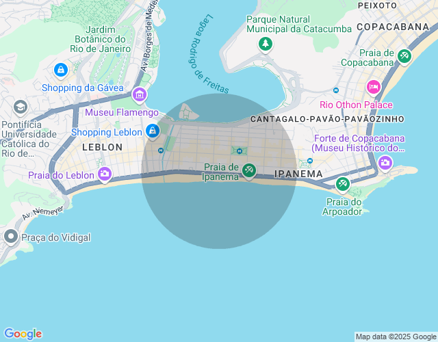 Imóvel no mapa