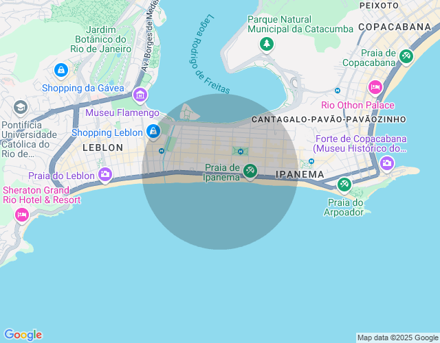 Imóvel no mapa
