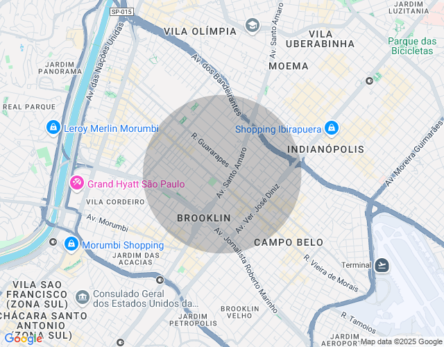 Imóvel no mapa