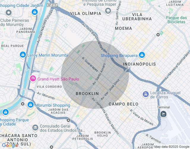 Imóvel no mapa