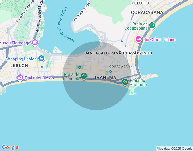 Imóvel no mapa