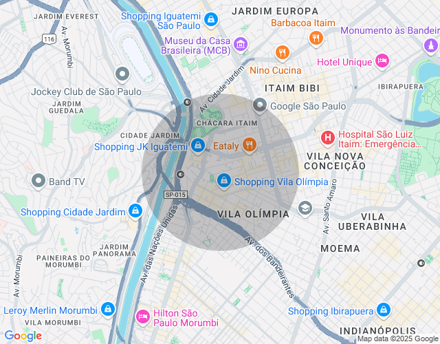 Imóvel no mapa