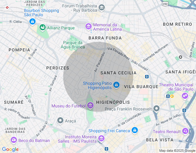 Imóvel no mapa