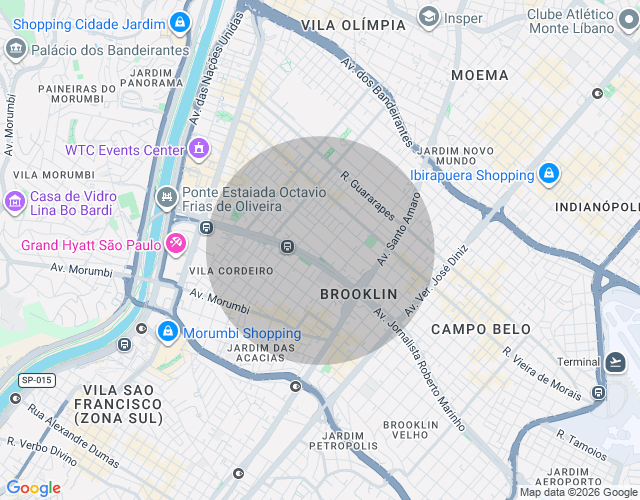 Imóvel no mapa