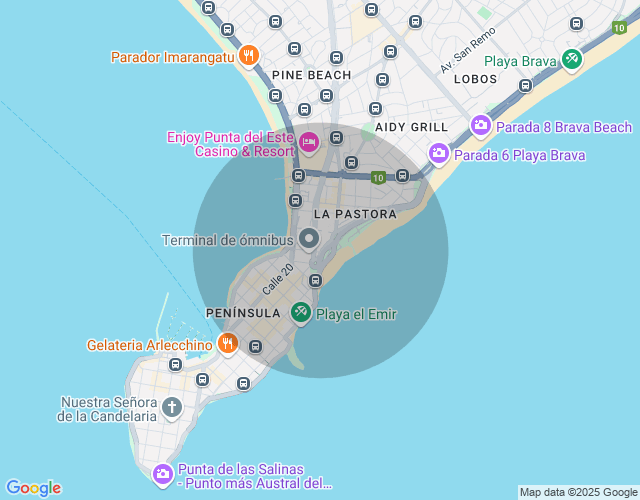 Imóvel no mapa